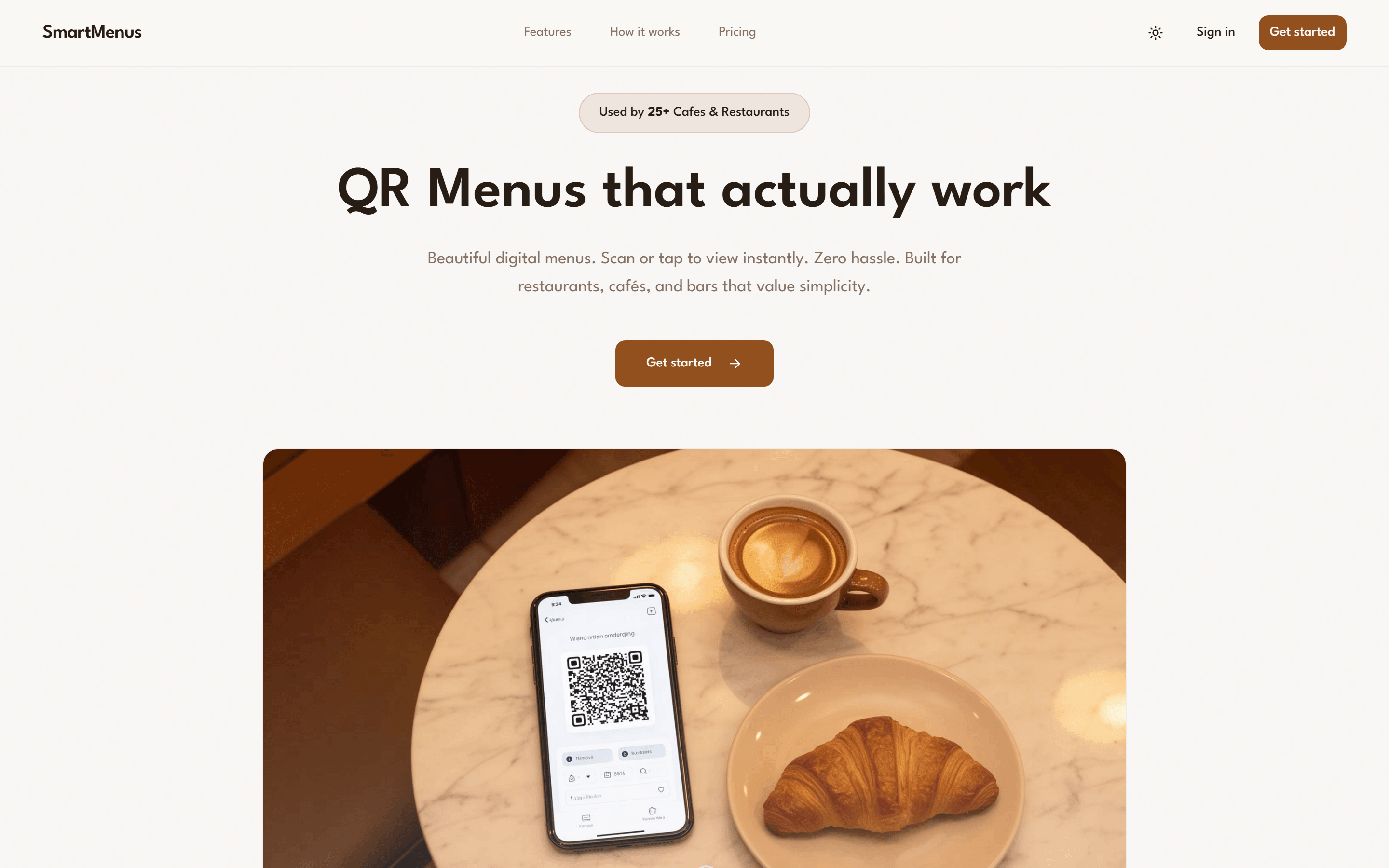 SmartMenus site preview